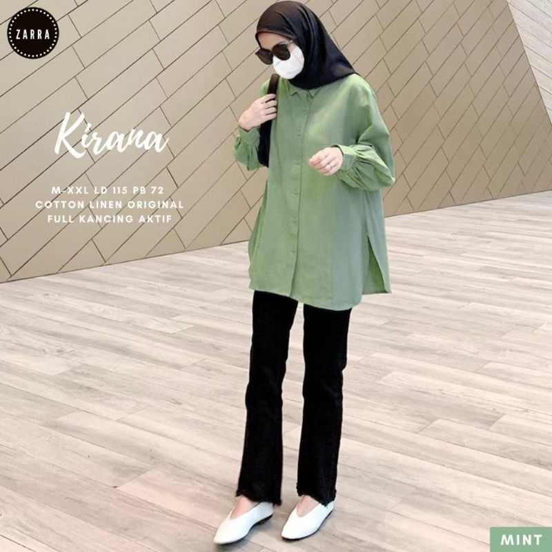 KIRANA BLOUSE KEMEJA WANITA BUSUI ATASAN WANITA TERBARU BLOUSE WANITA