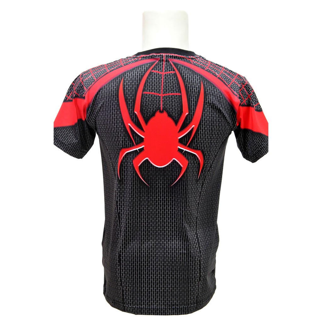 Pakaian kaos gaul  KAOS BAJU PRIA SUPER HERO SPIDERMAN GYM FITNESS SEPEDA LARI FITNES ash shop