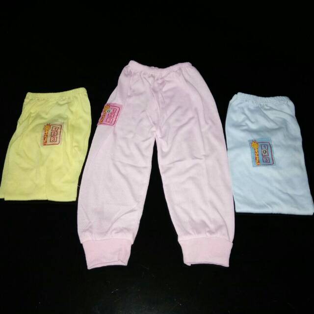 Celana Panjang 123 - Size S - 1 LUSIN (12PCS) - BABY