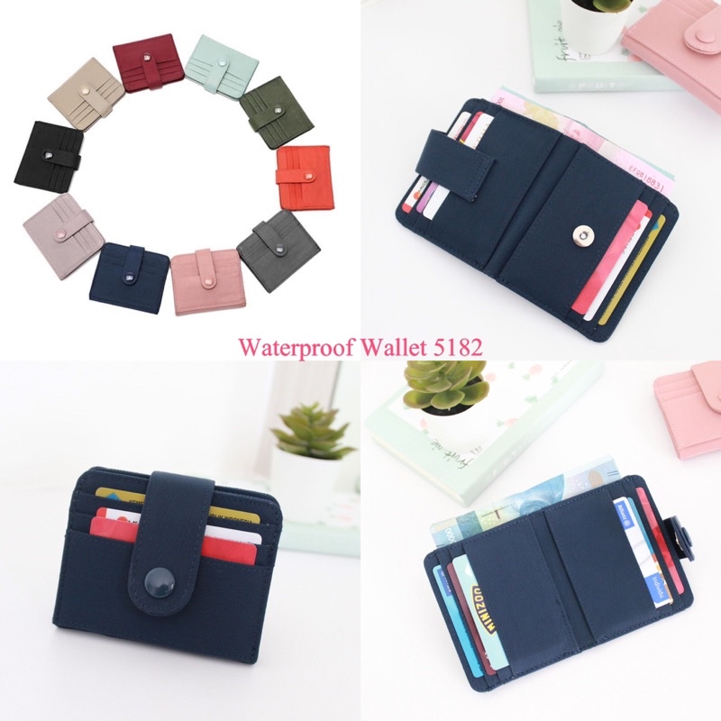 WATERPROOF WALLET 5182 - dompet lipat - dompet kartu