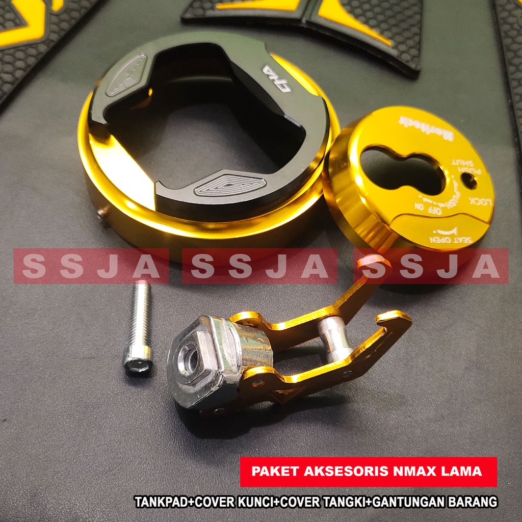 1 PAKET TANKPAD YAMAHA NMAX WARNA KUNING TULISAN KUNING TANK PAD YAMAHA NMAX 155 yamaha nmax lama dibawah 2020