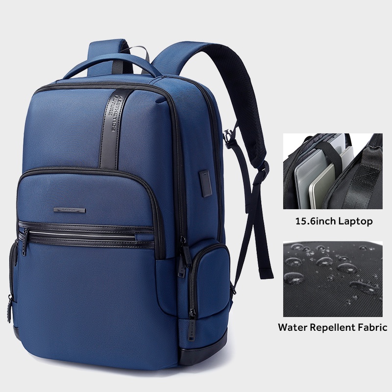 Bange Tas Ransel pria Laptop Kerja Backpack USB 15.6 Inch BG2603