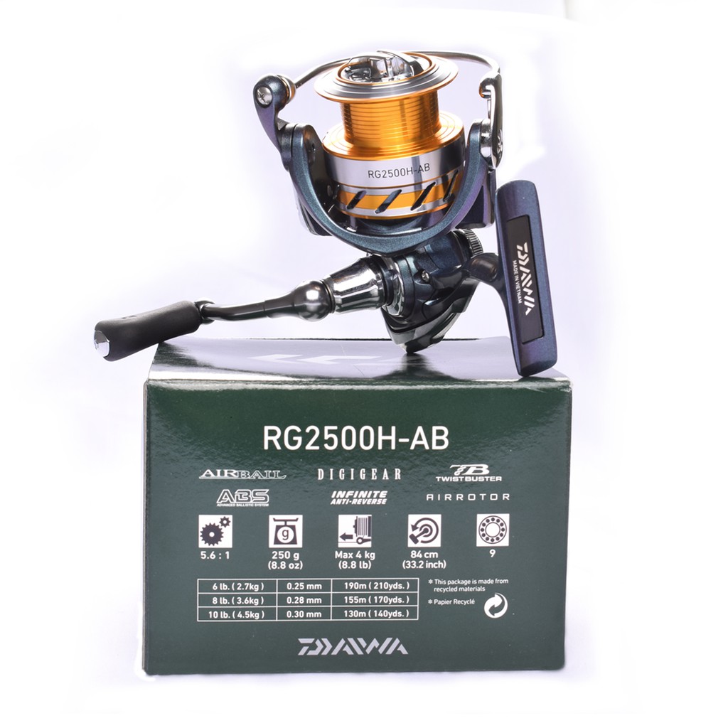 Reel Daiwa Regal ukuran 2500H dan 3000H