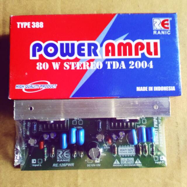 Kit Power 80 Watt Stereo TDA2004