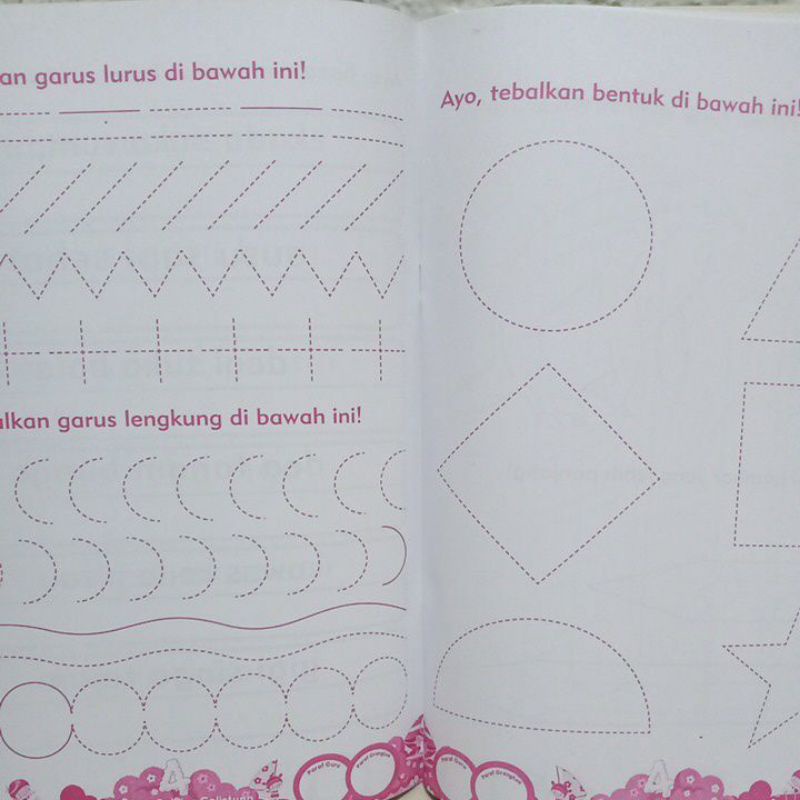 Buku Gemar Belajar Calistung Baca Tulis Hitung