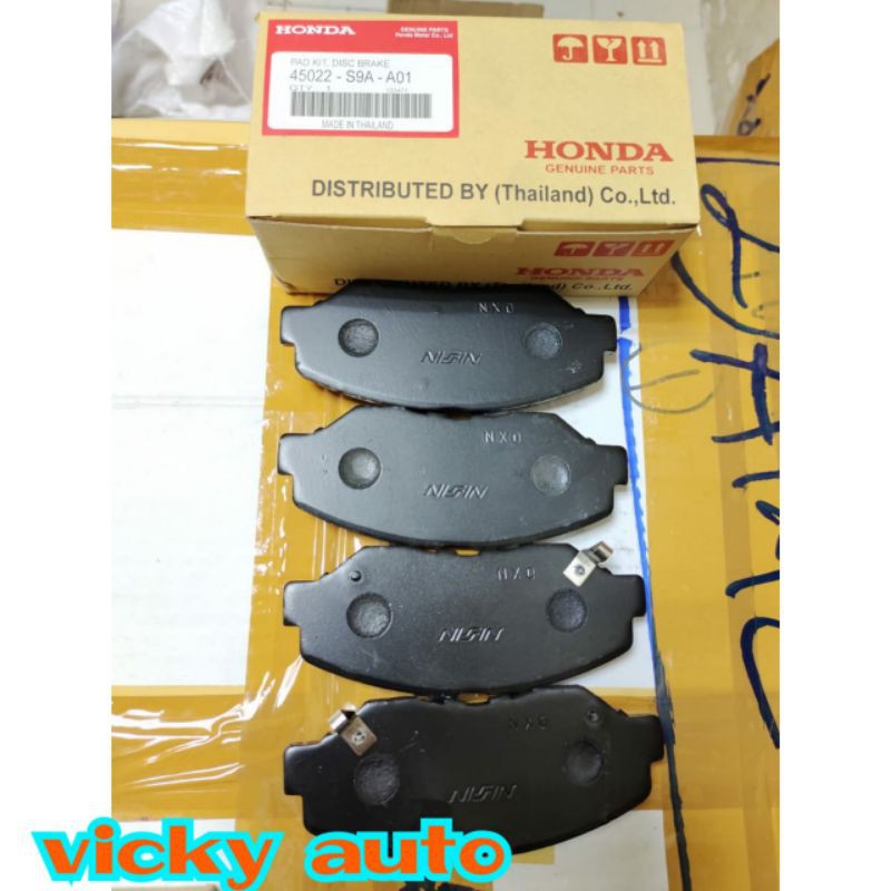 brake pad front kampas rem depan honda CRV New tahun 2008 kebawah