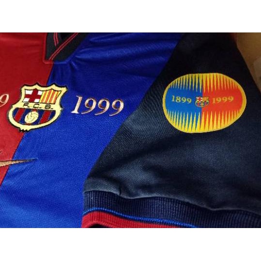 ○ Jersey retro Barcelona centenary home 1999 Ω