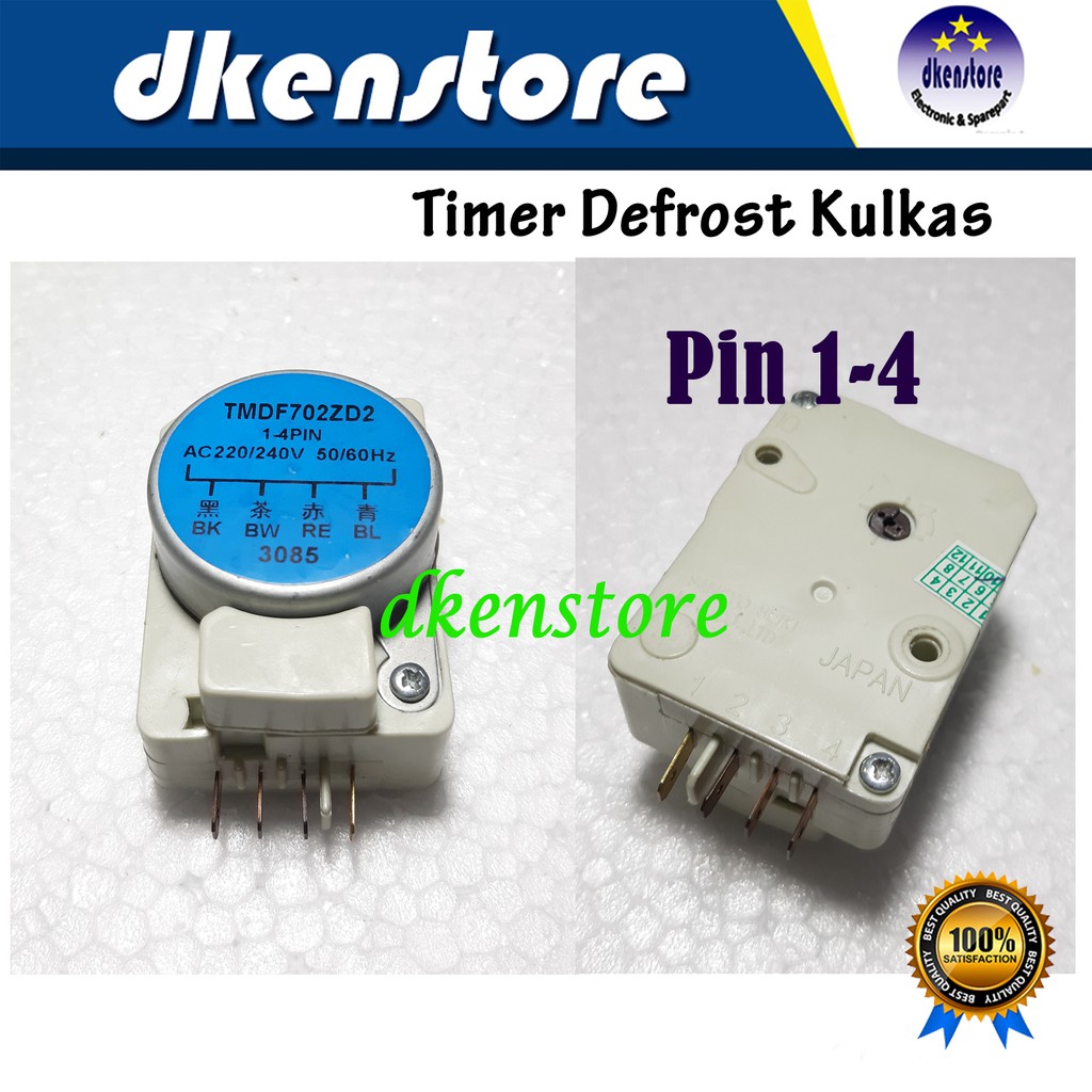 Timer Defrost Kulkas pin 1-4