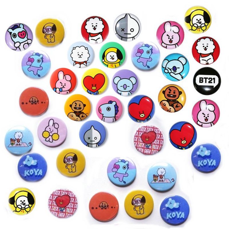 Pin Bros BTS/BT21