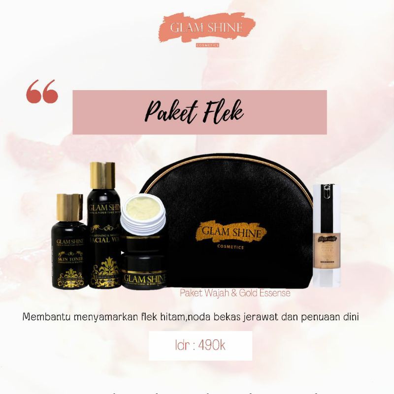 Glamshine Gold Series/ Paket flek