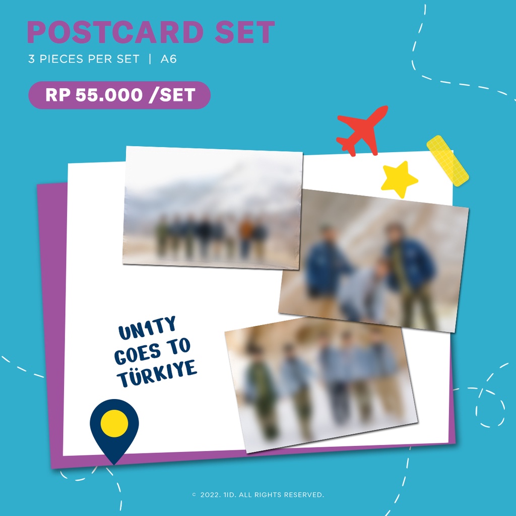"UN1TRIP" - UN1TY Postcard Set