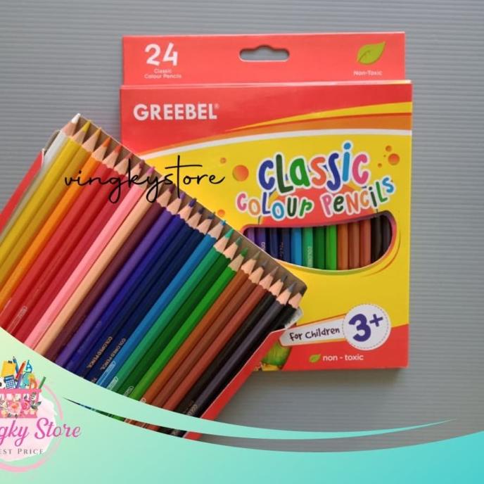 

Pensil Warna Classic 24 Warna Greebel