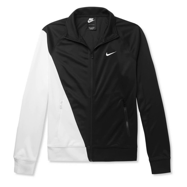 Jaket Nike Colour-Block Track Jacket Monochrome Tech Jersey Original