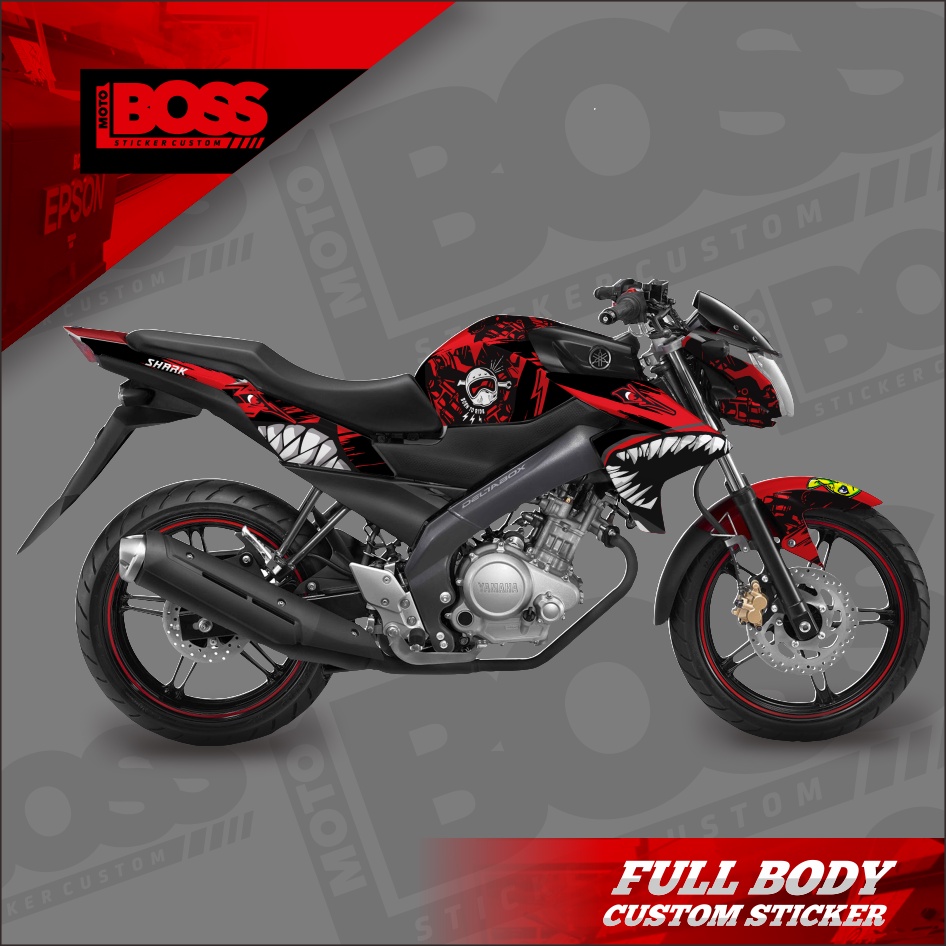 Decal Stiker Sticker FULL BODY Vixion Lighting Vixion Sinchan Sticker Decal Vixion Lighting Vixion N