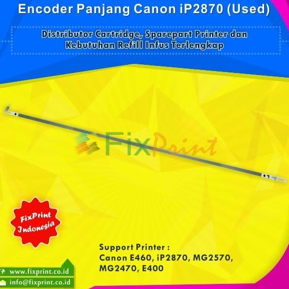 Film Encoder Strip Canon E460 Ip2870 Mg2570 Mg2470 E400 Used