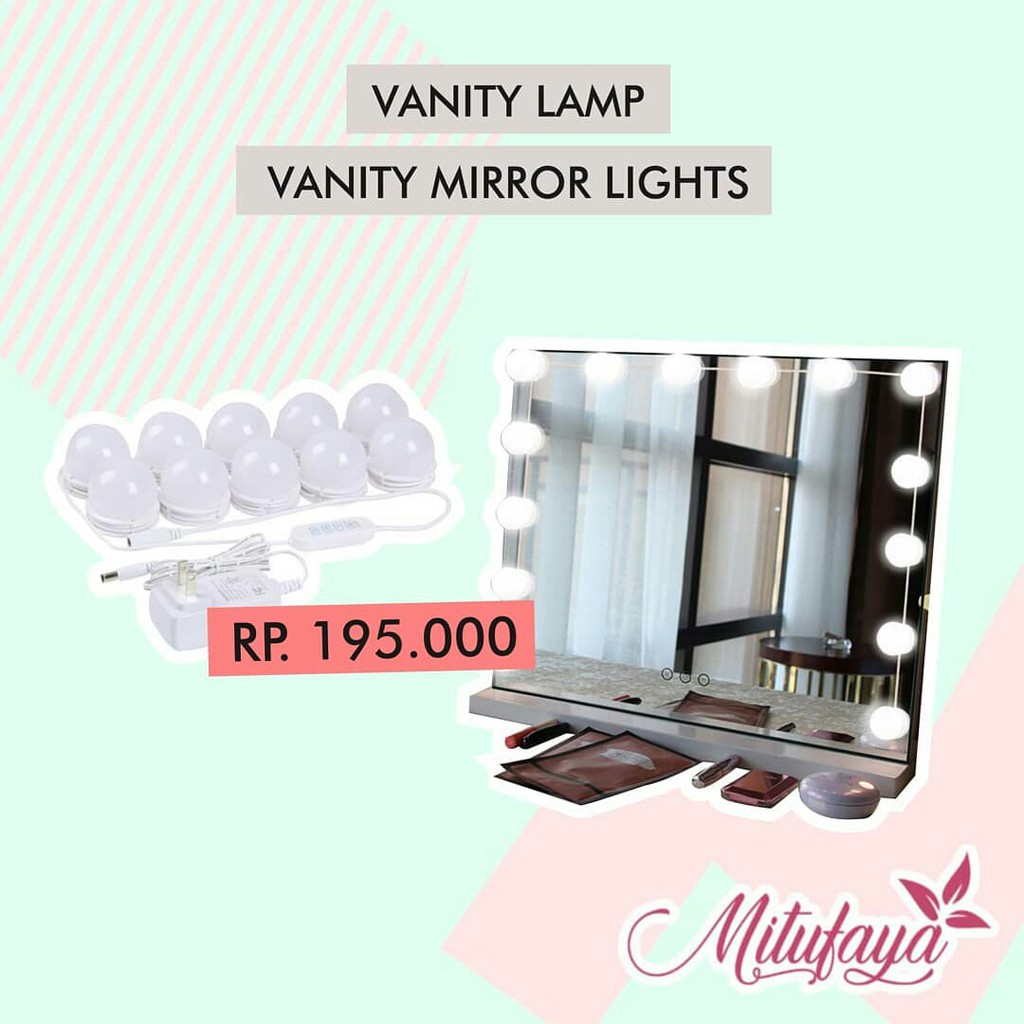 Vanity Lamp Vanity Mirror Lights Shopee Indonesia