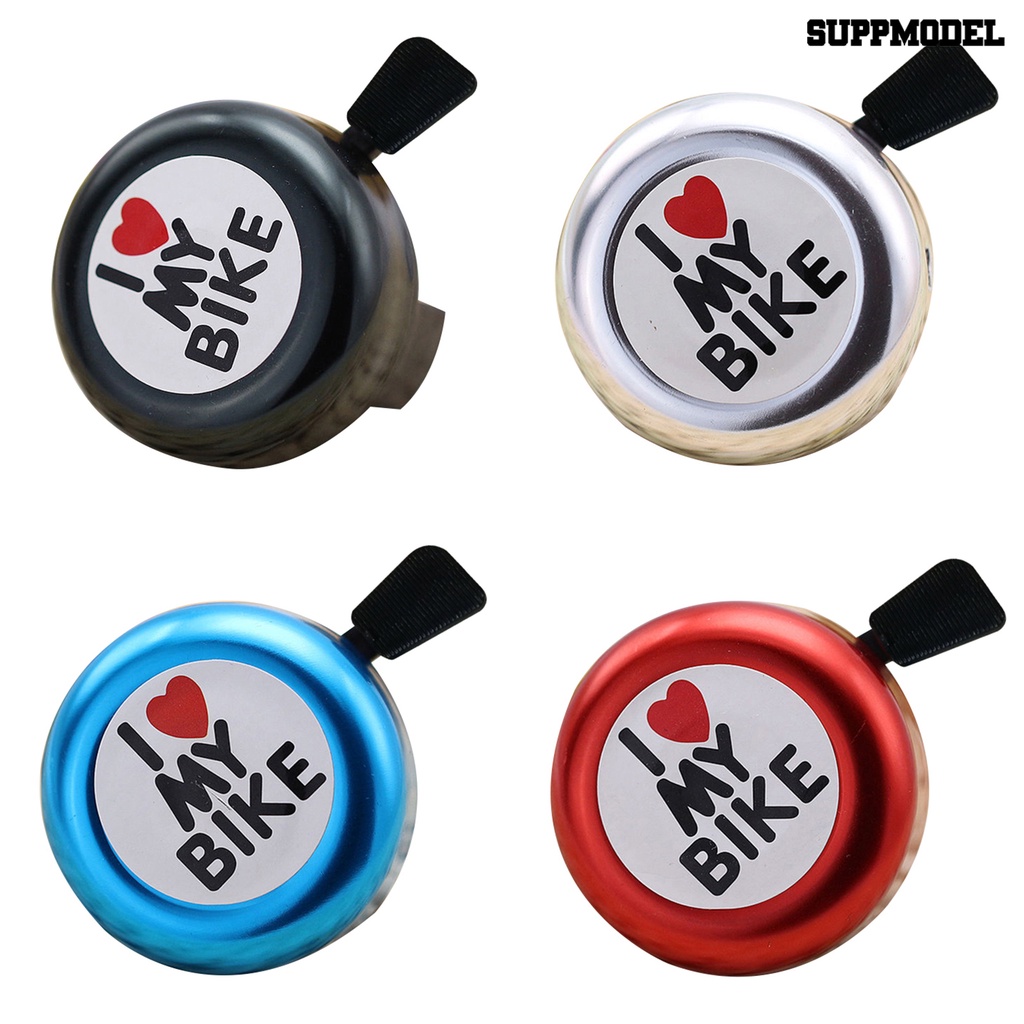 Bel Sepeda Motif Print I Love My Bike Dengan Suara Jernih