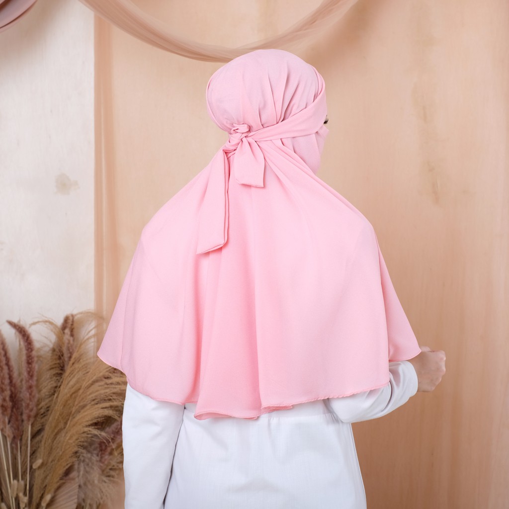 (FRENCH KHIMAR) DAILY FRENCH KHIMAR DIAMOND ELMEERA// ELSHAFAHIJAB HIJAB CADAR// JILBAB NIQOB FRENCH KHIMAR ELMEERA