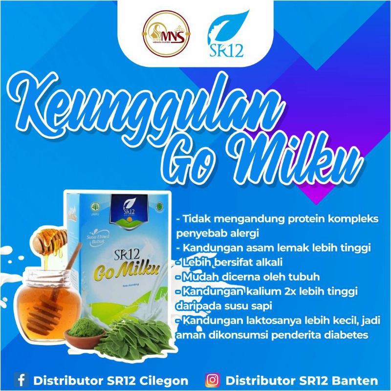 

SR12 - Go Milku SR12 - Susu Kambing Etawa