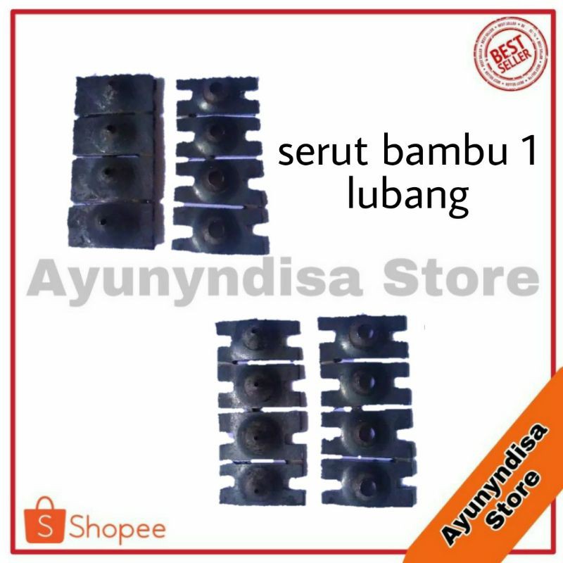 pisau serut bambu jeruji sangkar 1 lubang