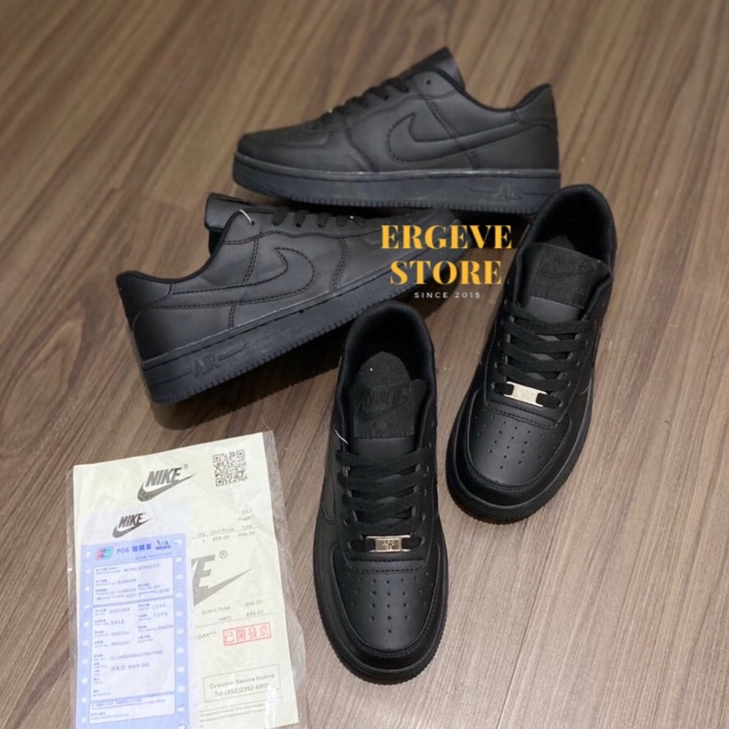 MAN & LADIES SEPATU PUTIH AIR FORCE 1 LV8 MID LOW PUTIH POLOS WANITA SNEAKERS FULL WHITE BROWN-FULL BLACK