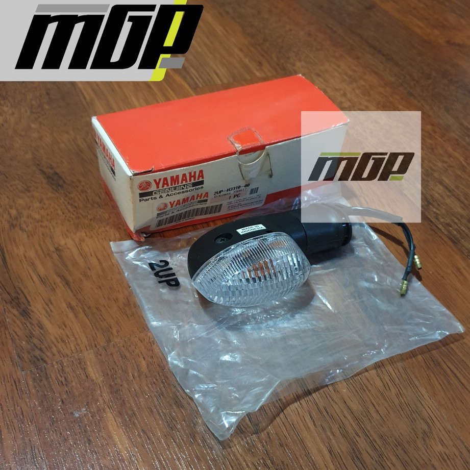 FLASHER LAMPU SEIN SEN DEPAN DPN KIRI LEFT KOMPLIT BYSON FI ORIGINAL YAMAHA 2UP-H3310-00