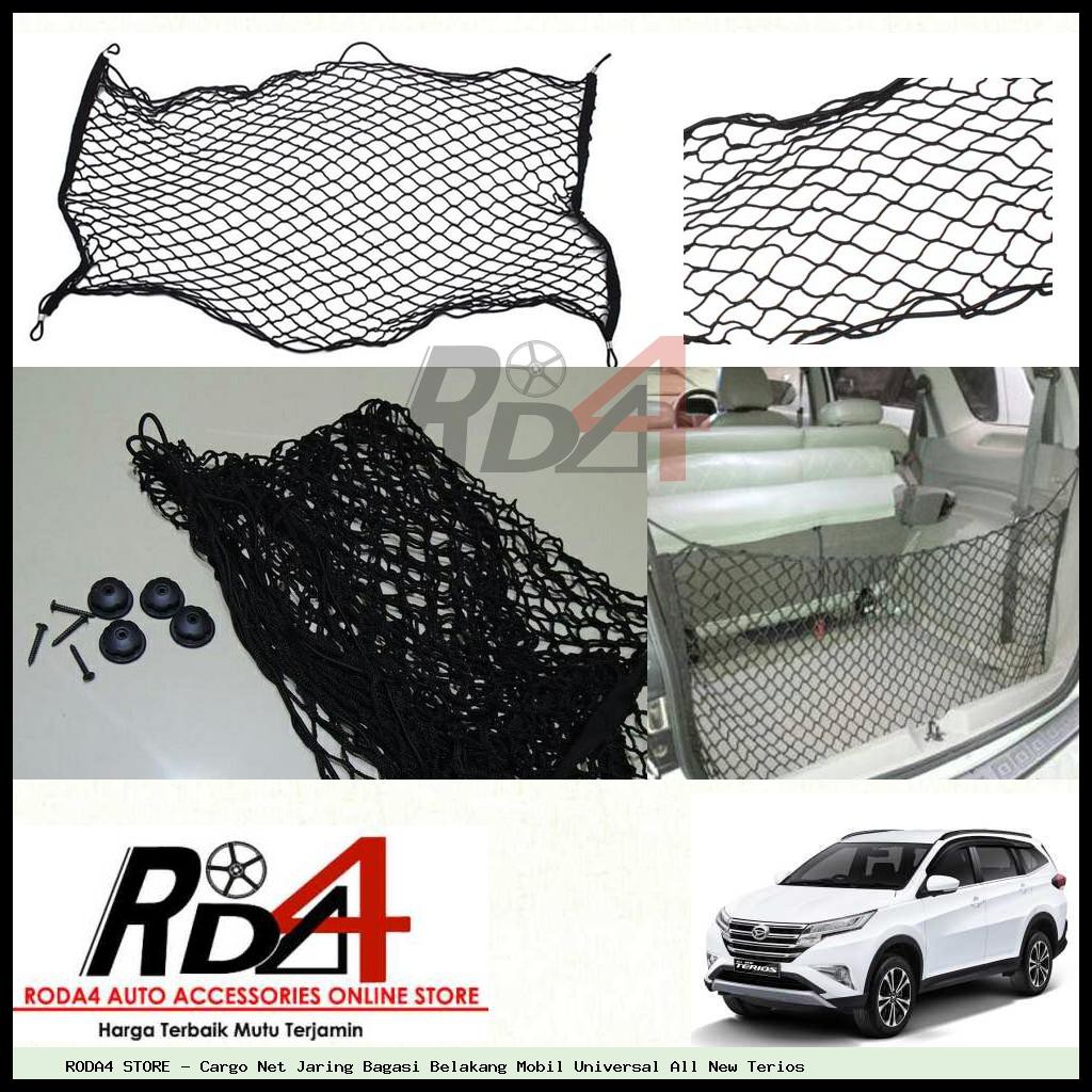 Cargo Net Jaring Bagasi Belakang Mobil Universal All New Terios