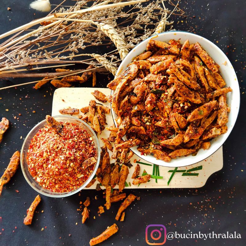 

BASRENG PEDAS DAUN JERUK VIRAL | MURAH 100gr | BUCINBYTHRALALA