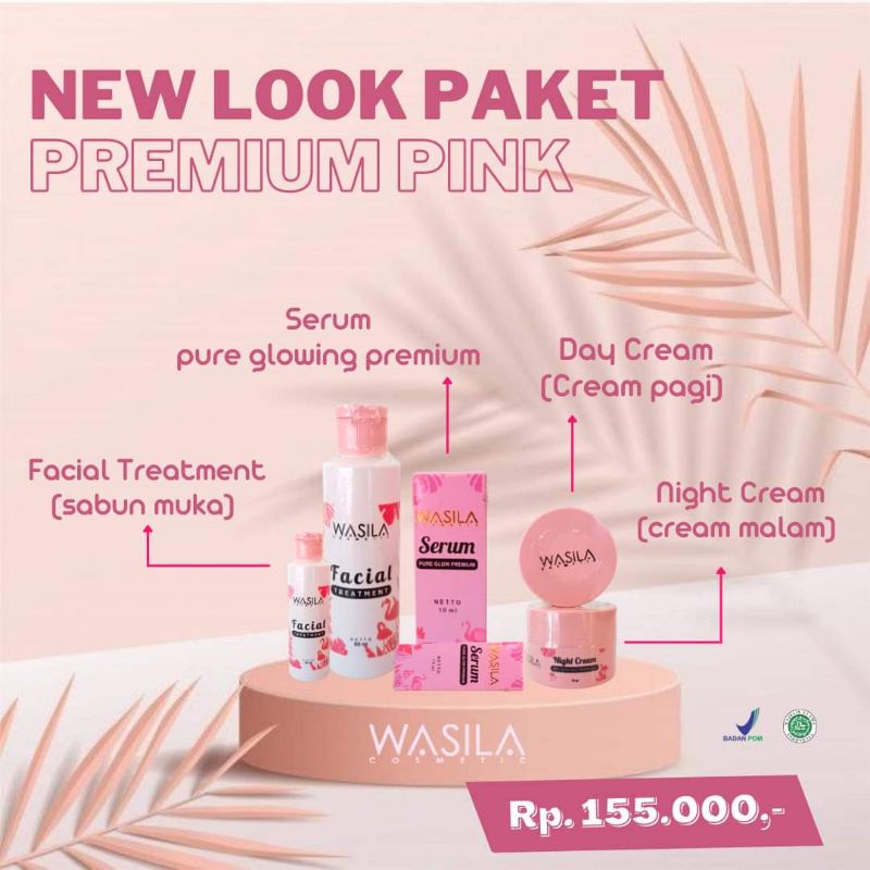 PAKET PREMPINK WASILA / WASILA COSMETIC / PREMIUM PINK