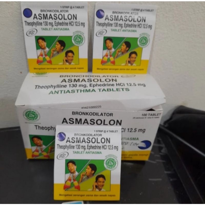 Asma Solon 1box 24 sachet