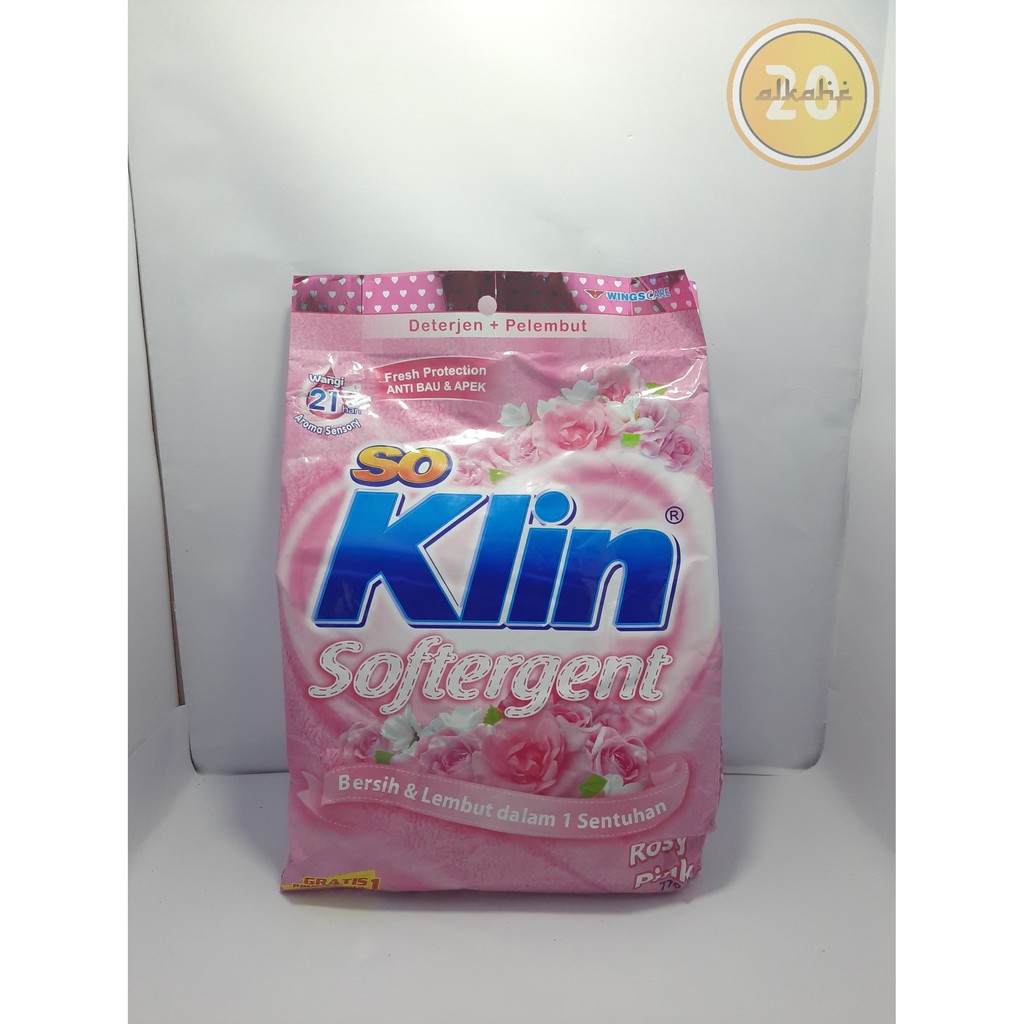 SOKLIN SOFTERGENT PINK 770GR