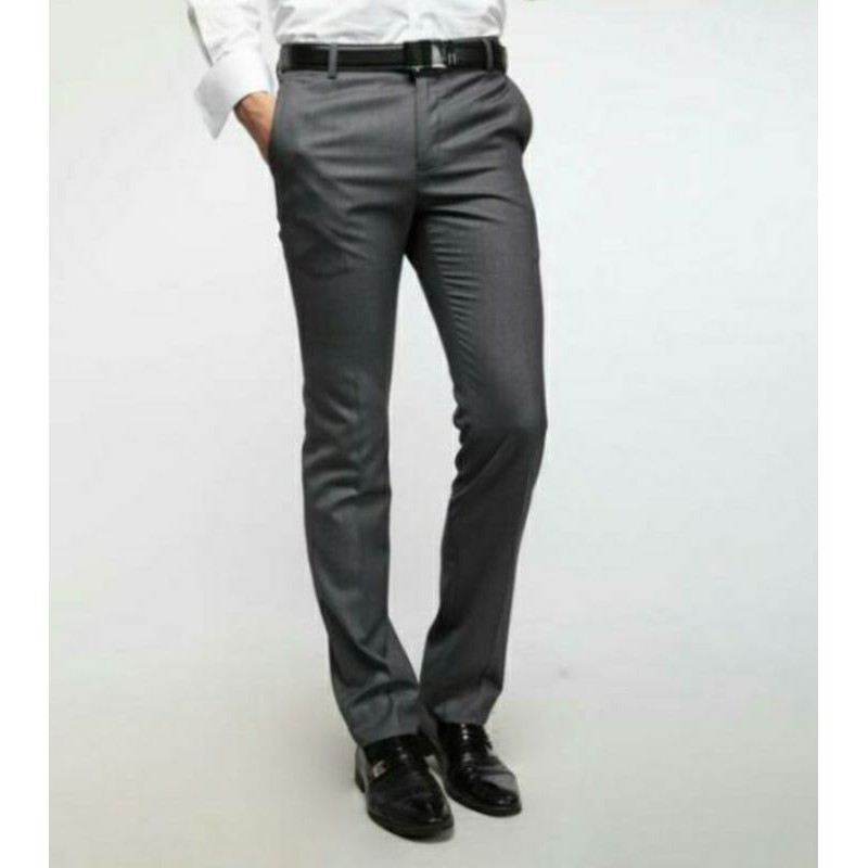 Celana kantor pria/ Celana formal pria/ Celana panjang formal slimfit/ Celana kantor slimfit wol