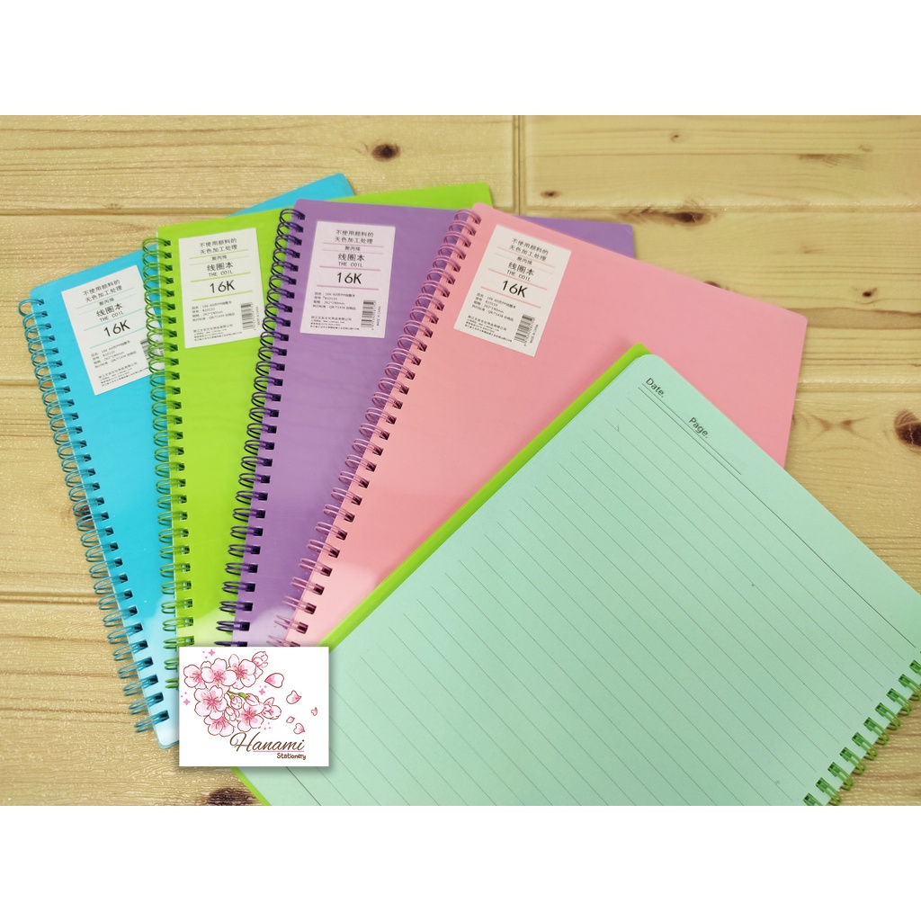 

Ringbook/Buku Tulis bergaris 16K /ukuran B5