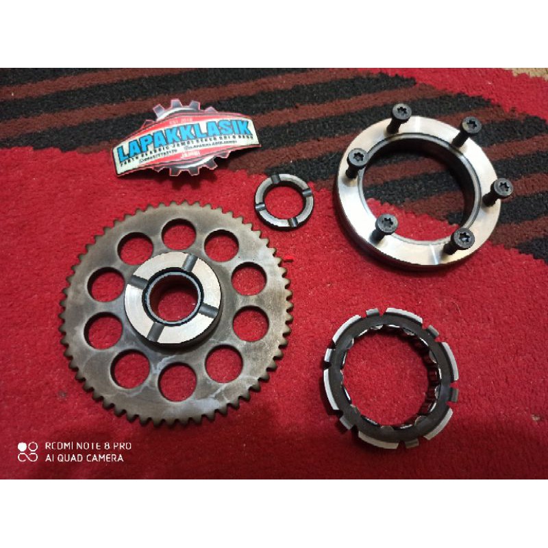 One Way Set Gigi Penghantar stater Dan ring Tiger Revo Original Copotan