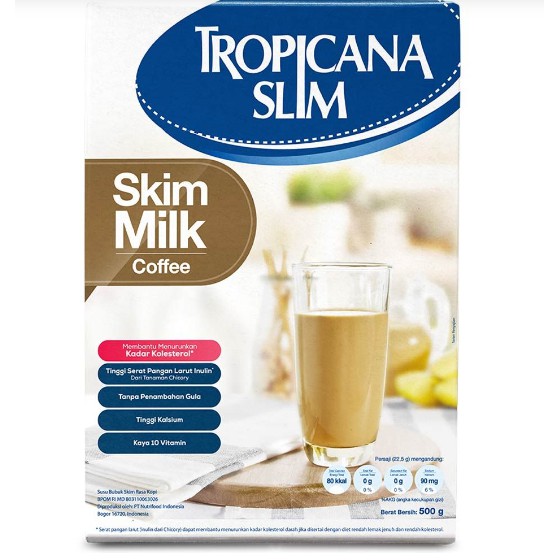 

TROPICANA SLIM MILK SKIM COFFEE 500GR