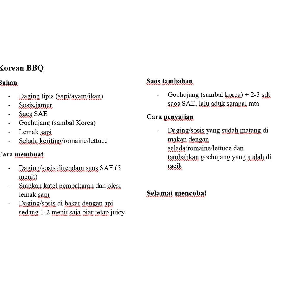 

[KODE RKLEQ] Saos Serbaguna Korean BBQ Yakiniku SAE 250 ml