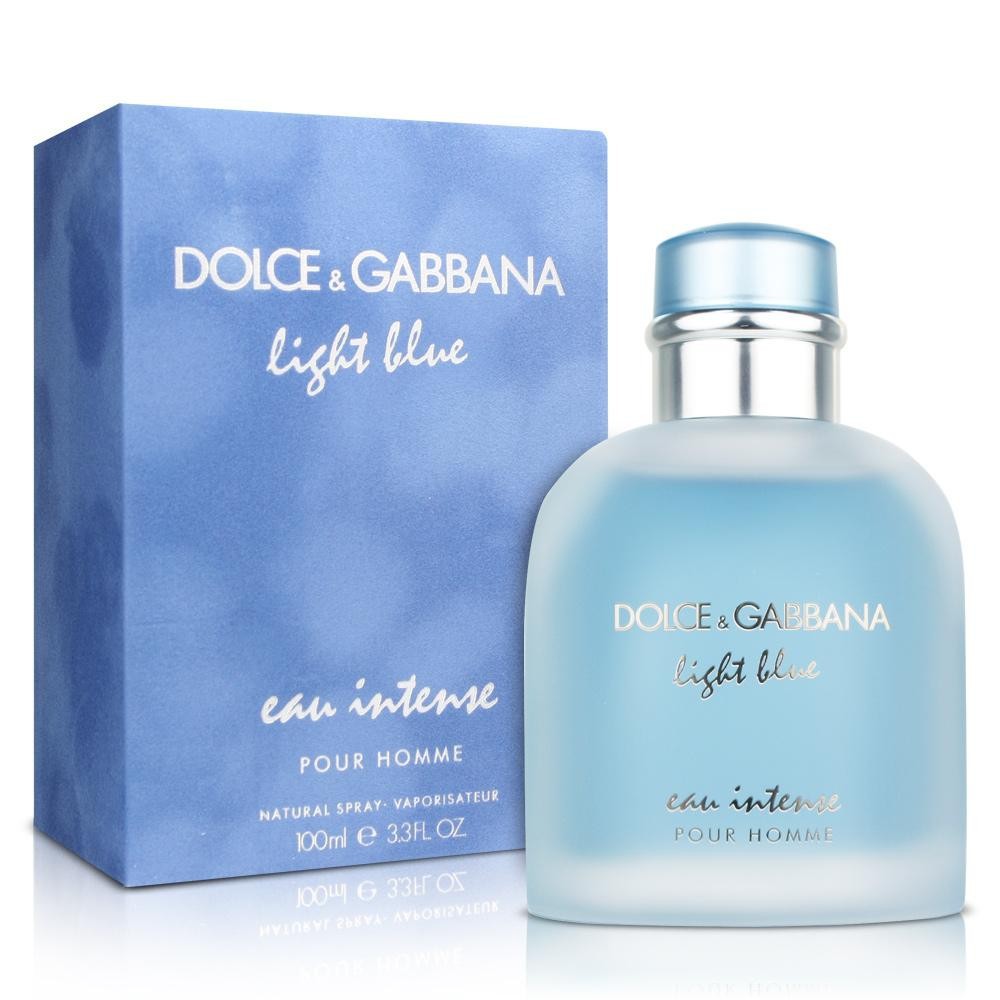 dolce&gabbana men's light blue eau intense