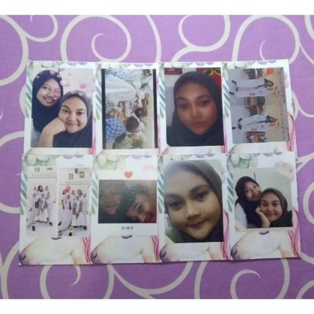 (CETAK 100 FREE 10FOTO) Cetak Polaroid Background (BISA COD)
