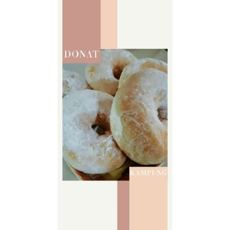 

Donat Kampung 6pcs (frozen food)