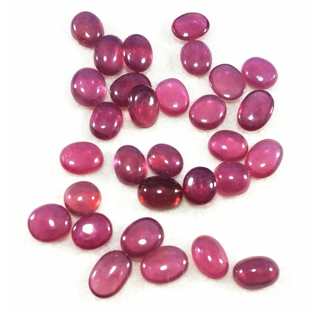 BATU AKIK PERMATA NATURAL RUBY RED OVAL TERMURAH