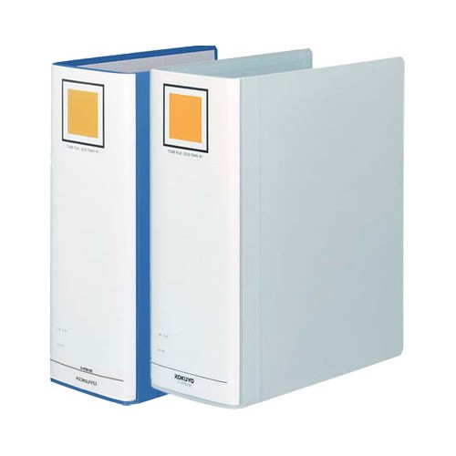 

File tabung Eco Twin R A4 panjang 100mm mengikat 2 lubang biru Fu-RT6100