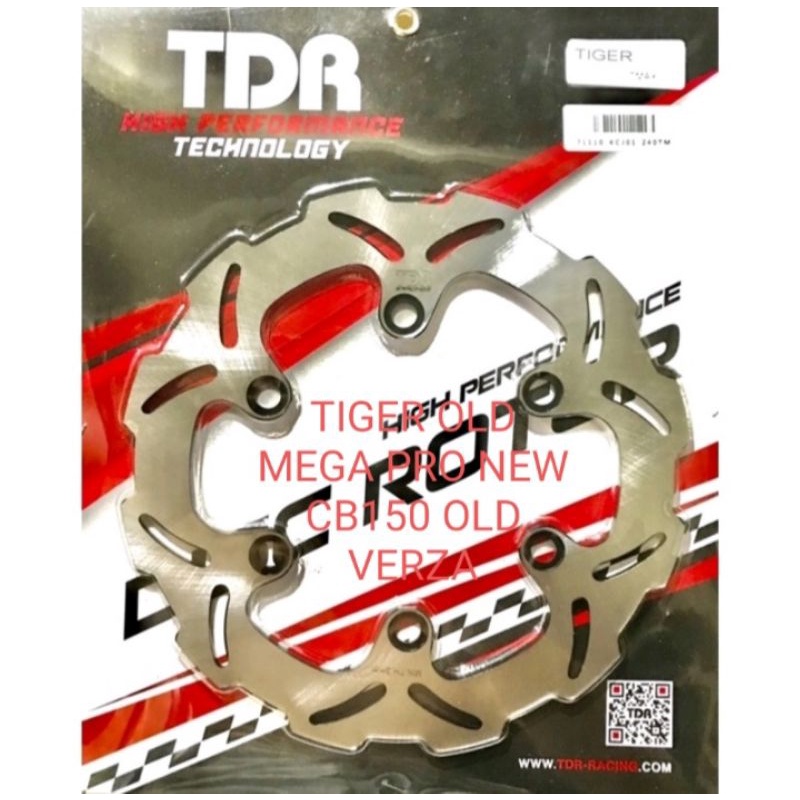 DISC PIRINGAN CAKRAM DEPAN TIGER OLD / CB150R OLD / MEGAPRO OLD / MEGAPRO MONOSHOCK ( PNP)