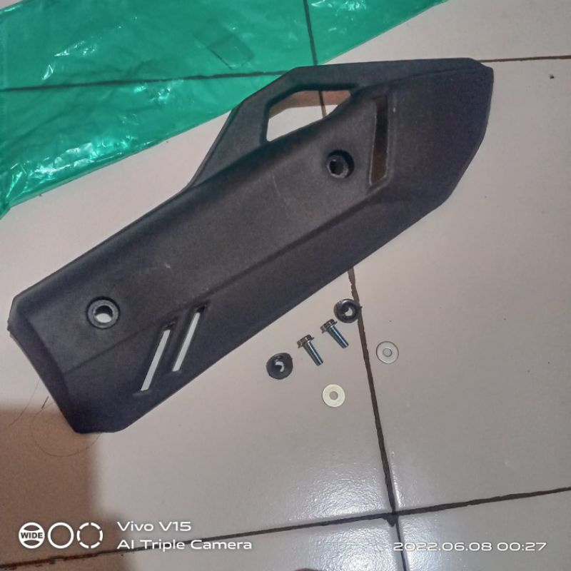 Tutup knalpot pcx 160