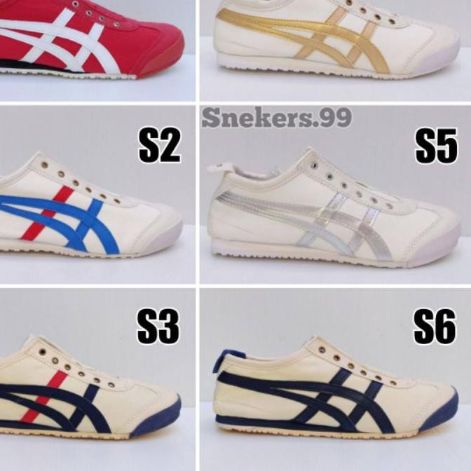 ۞ ONITSUKA TIGER SLIP ON WANITA & PRIA ◌