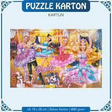 Mainan Edukasi Anak     Puzzle Mainan Karakter Anak Anak Karton