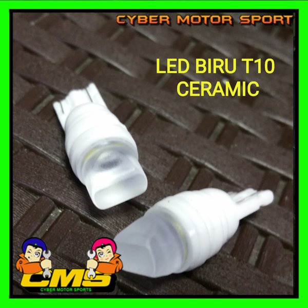Ori Lampu T10 keramik. Led t10 ceramic Biru. Lampu senja t10 keramik.