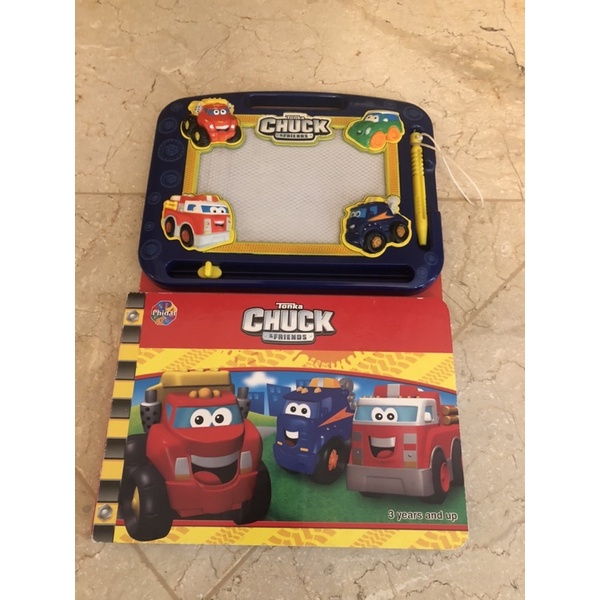 tonka chuck and friends /phidal/with magnetic pen/easy and fun/