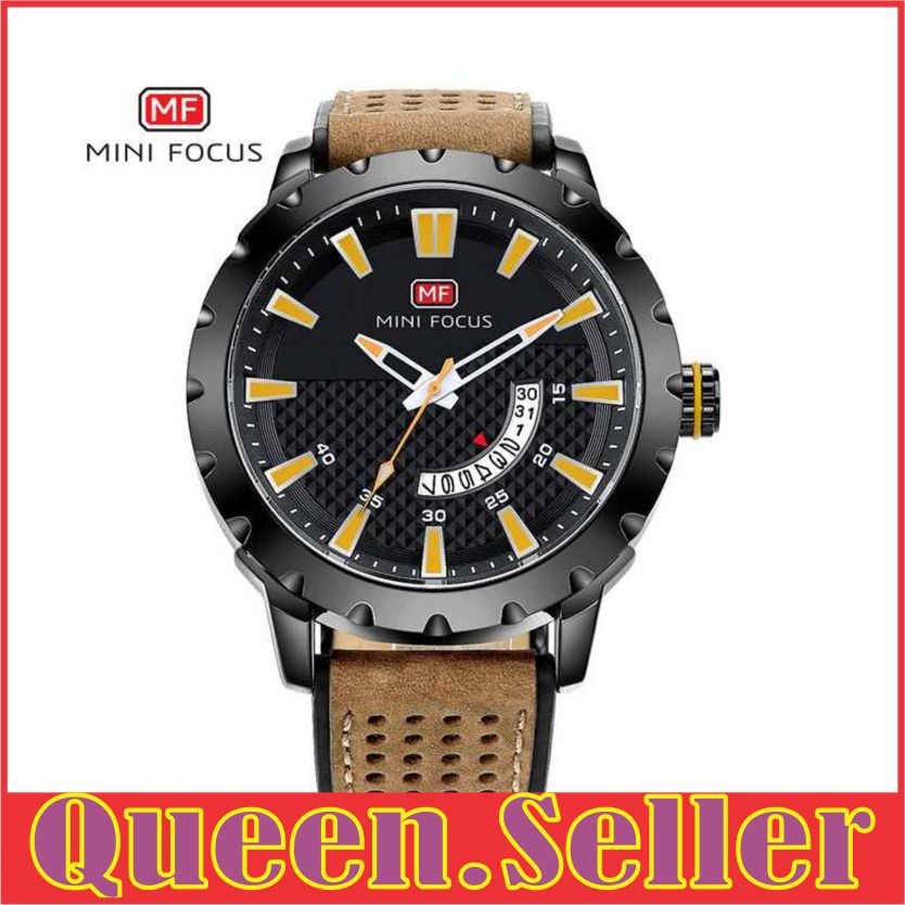 QS682 fashion pria jam tangan pria ORIGINAl MINI FOCUS Jam Tangan Analog Pria - MF0150G