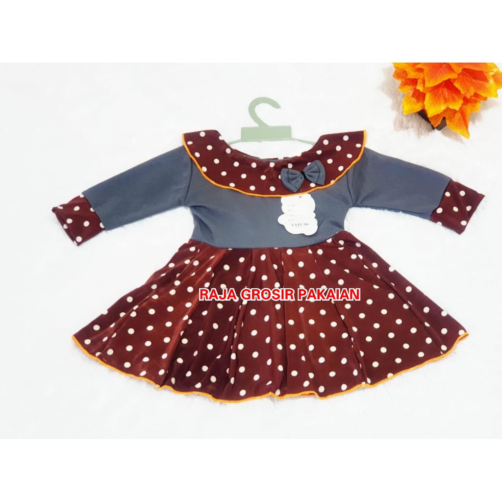 Dress Anak Okki Legan Panjang Estimasi 1-7 Thn