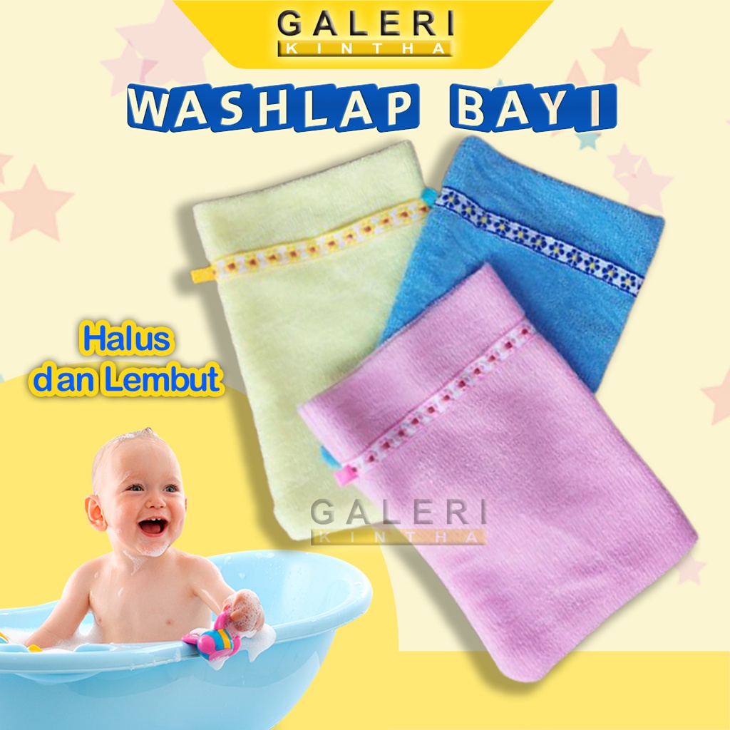 Waslap Bayi Kotak Washlap Handuk Newborn